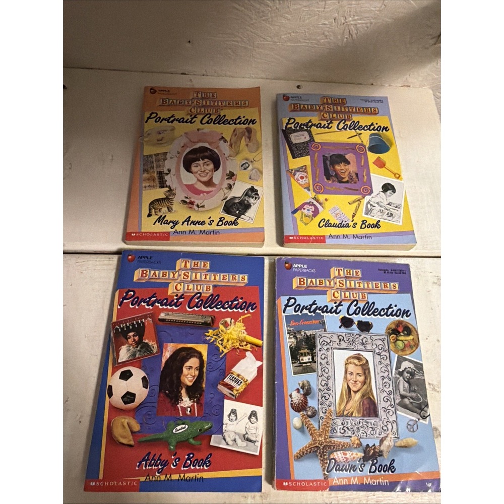 The Babysitters Club Portrait Collection Complete Set 6 Book +The BSC movie Book - Picture 2 of 16